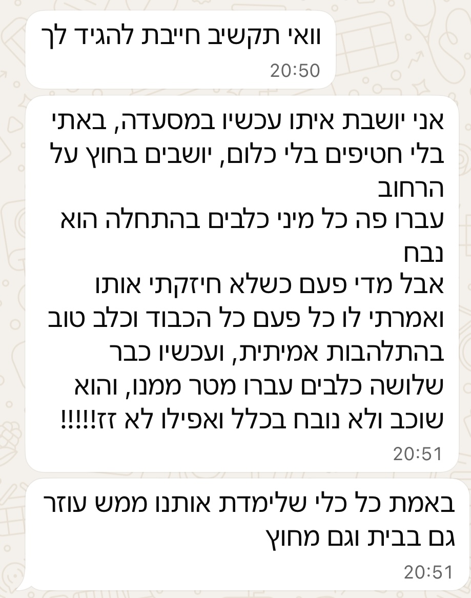 המלצה מלקוח 10